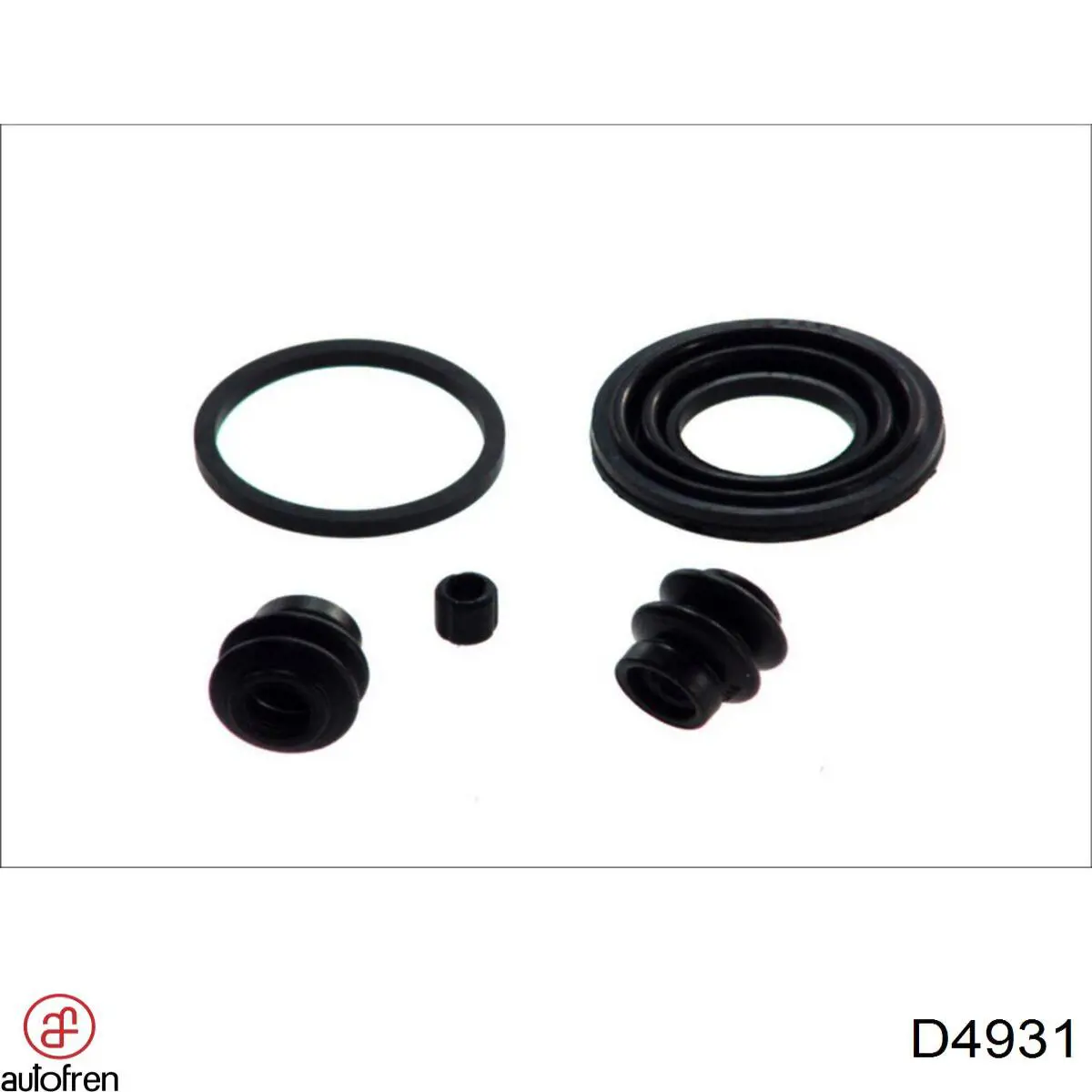 Zestaw naprawczy zacisku hamulcowego tylnego Autofren D4931 cena, od 7,00 USD