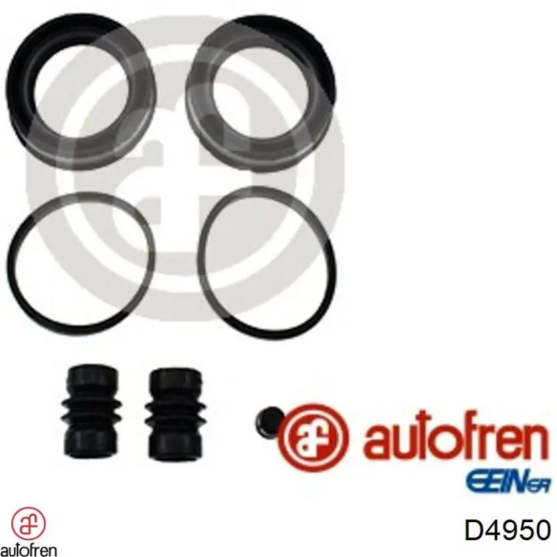 Zestaw naprawczy zacisku hamulcowego przedniego Autofren D4950 cena, od 15,90 USD