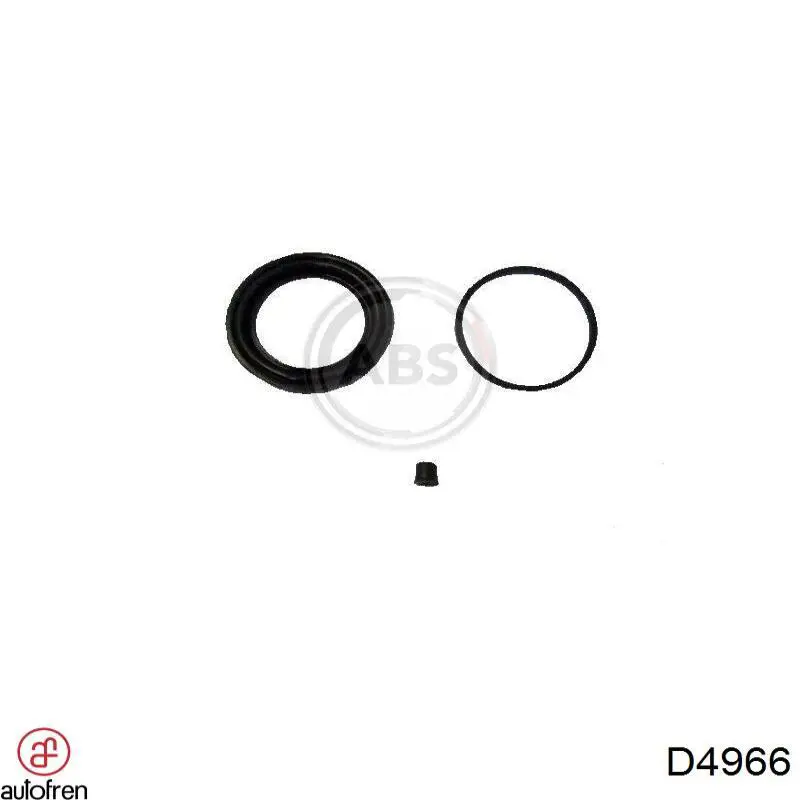Zestaw naprawczy zacisku hamulcowego przedniego Autofren D4966 cena, od 5,70 USD