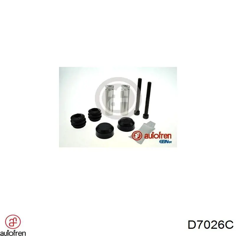 Zestaw naprawczy zacisku hamulcowego przedniego Autofren D7026C cena, od 14,60 USD