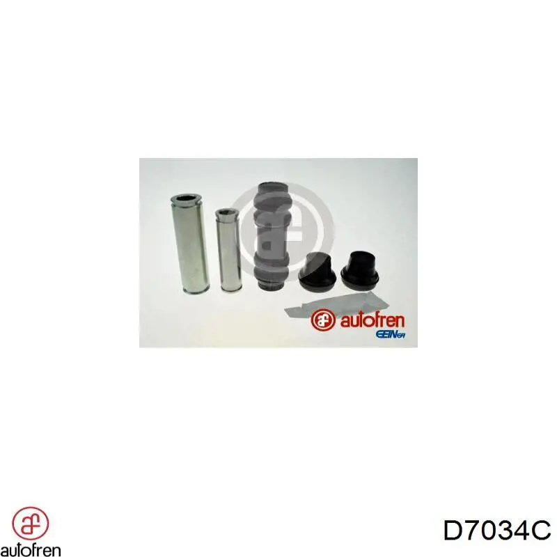 Zestaw naprawczy zacisku hamulcowego przedniego Autofren D7034C cena, od 13,42 USD