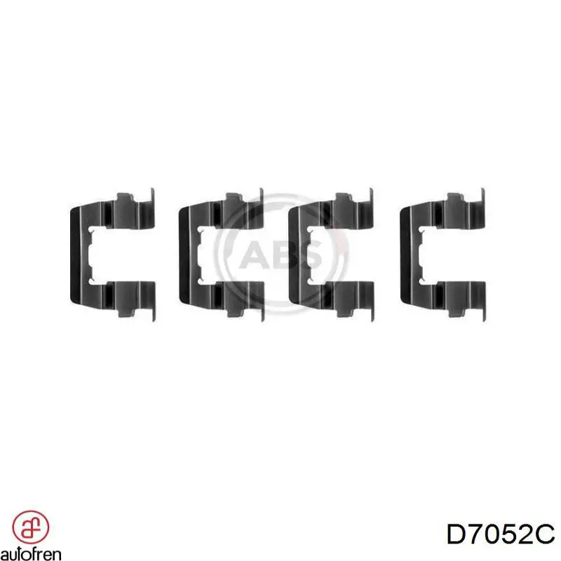 Prowadnica zacisku przedniego Autofren D7052C cena, od 8,66 USD