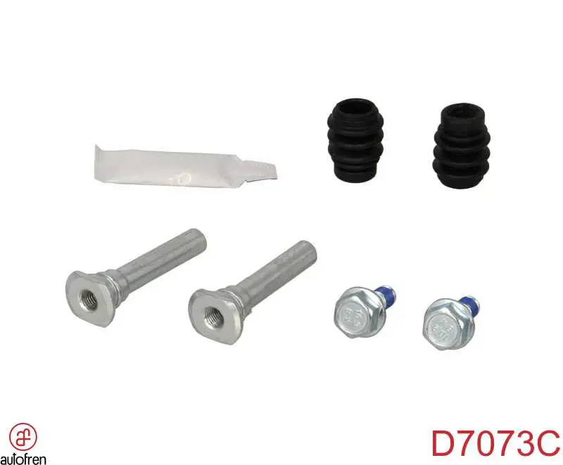 Zestaw naprawczy zacisku hamulcowego przedniego Autofren D7073C cena, od 9,97 USD