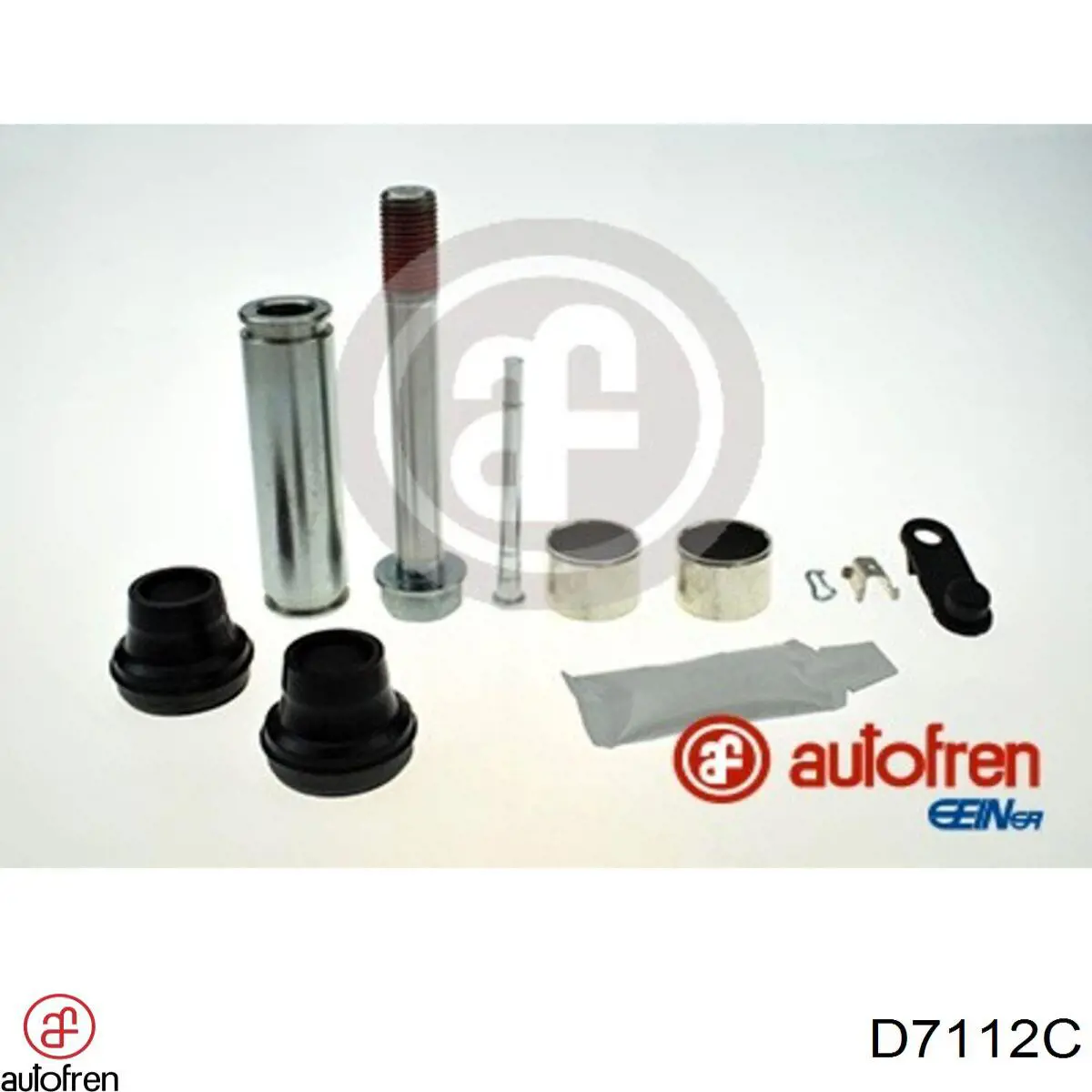 Zestaw naprawczy zacisku hamulcowego przedniego Autofren D7112C cena, od 14,20 USD