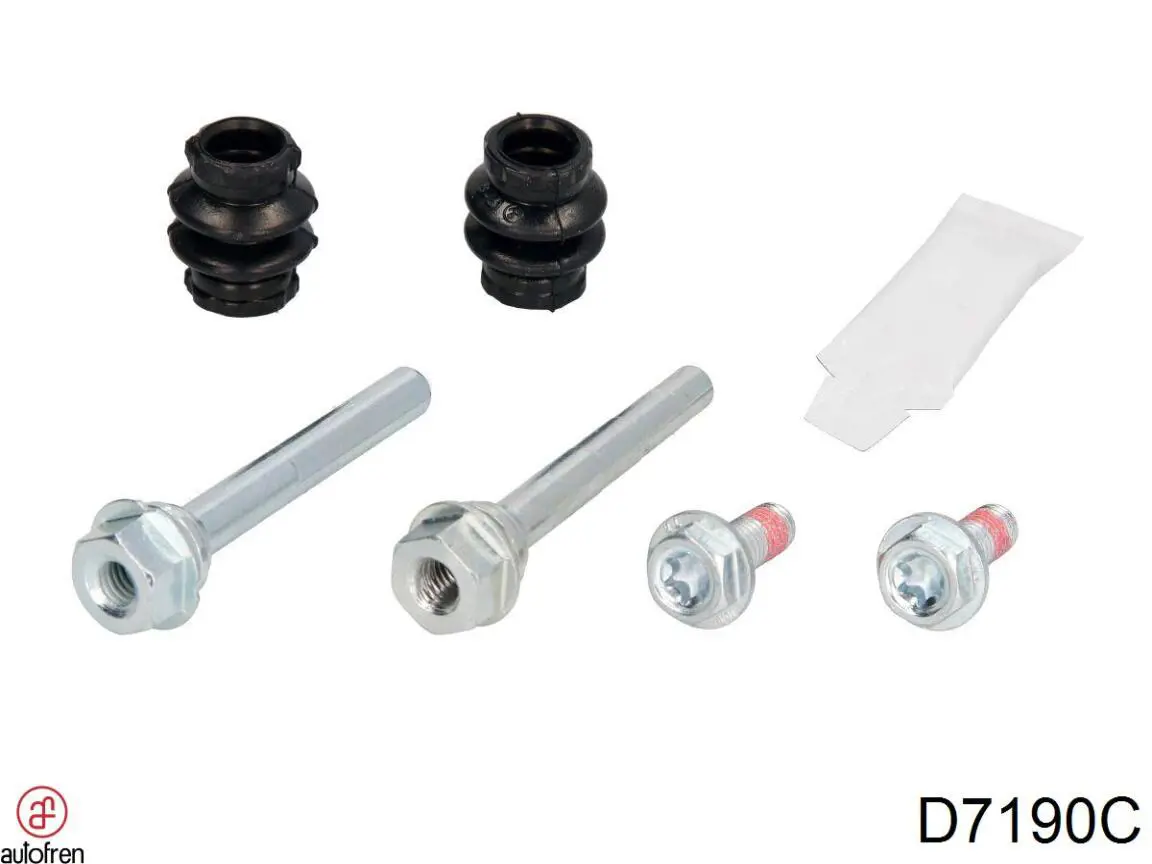 D7190C Autofren Zestaw naprawczy zacisku hamulcowego tylnego
