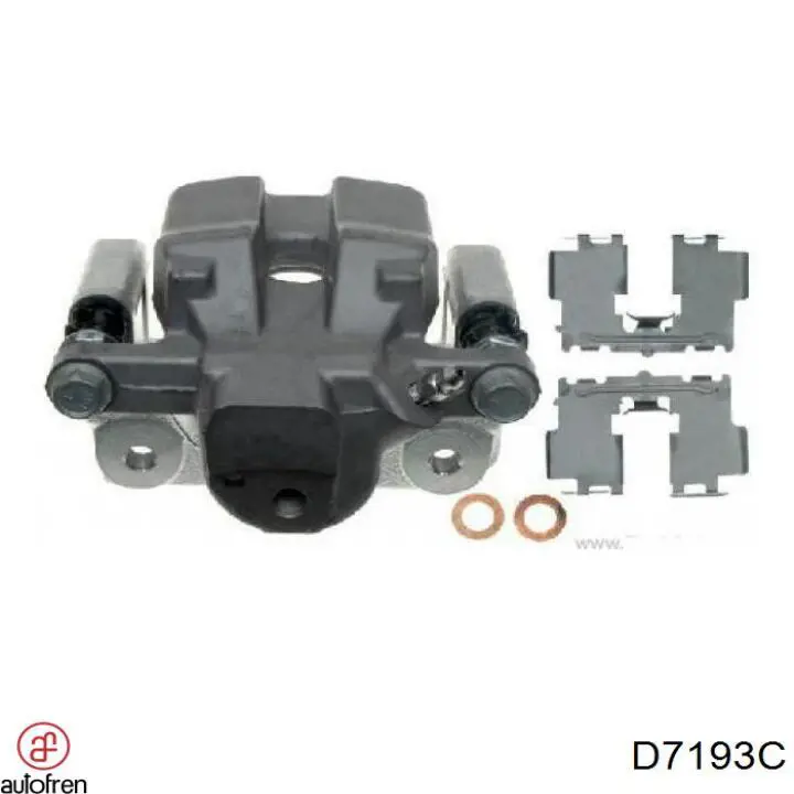 Zestaw naprawczy zacisku hamulcowego tylnego Autofren D7193C cena, od 10,19 USD