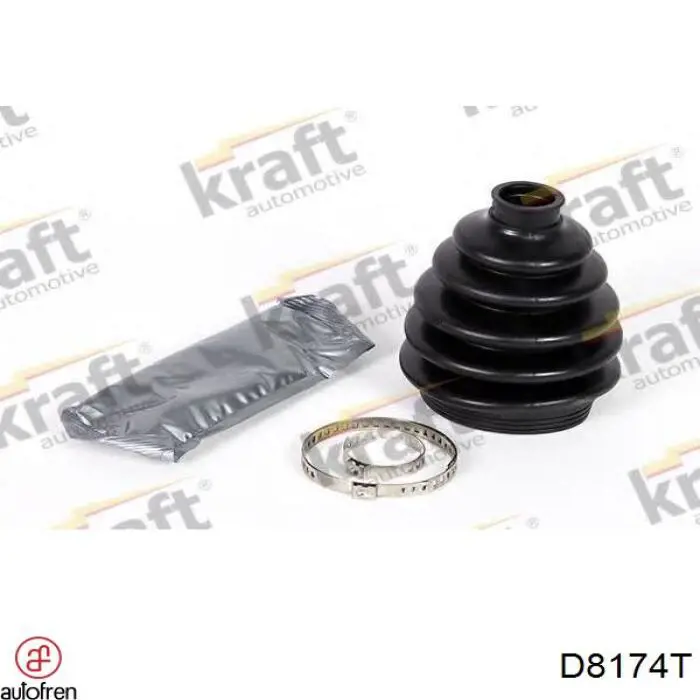 Do koszyka D8174T Autofren Osłona przegubu homokinetycznego półosi przedniej zewnętrzna