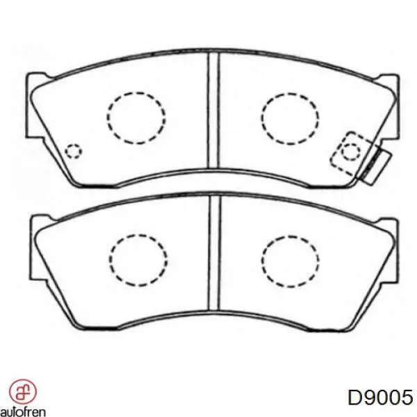 Do koszyka D9005 Autofren Osłona mechanizmu kierowniczego (maglownicy)