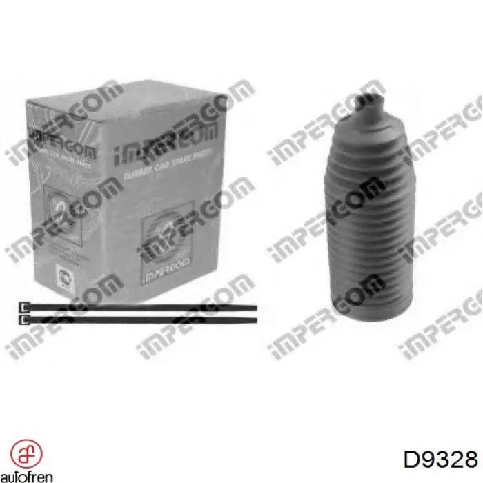 Osłona mechanizmu kierowniczego (maglownicy) Autofren D9328 cena, od 13,29 USD