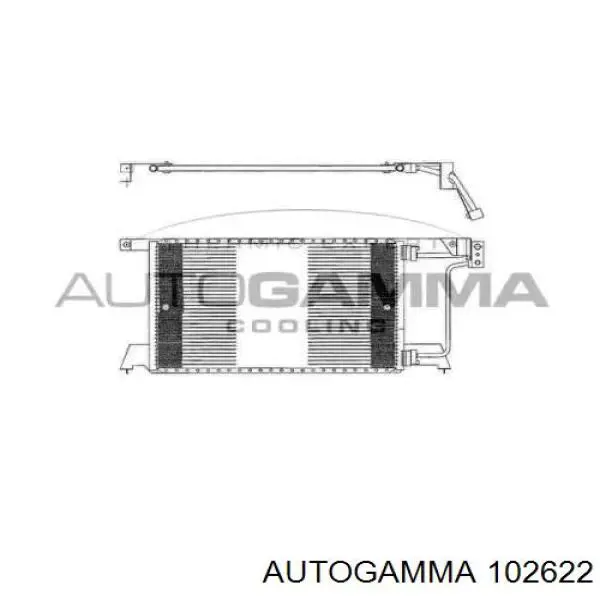 Do koszyka Chłodnica klimatyzacji Chrysler Voyager I ES 
