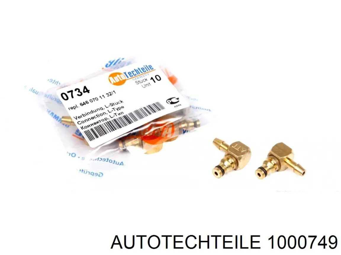 Rurka paliwa, zwrotna od wtryskiwaczy Autotechteile 1000749 cena, od 25,40 USD