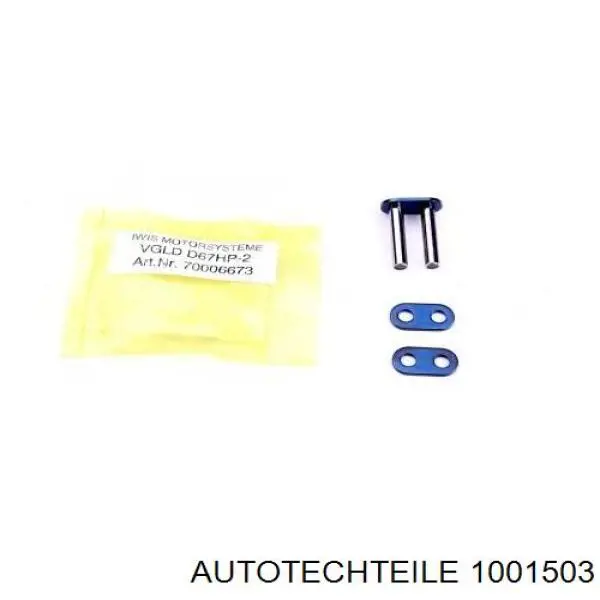 Koło pasowe alternatora Autotechteile 1001503 cena, od 29,60 USD