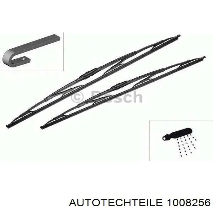 1008256 Autotechteile Pióro wycieraczki szyby przedniej pasażera
