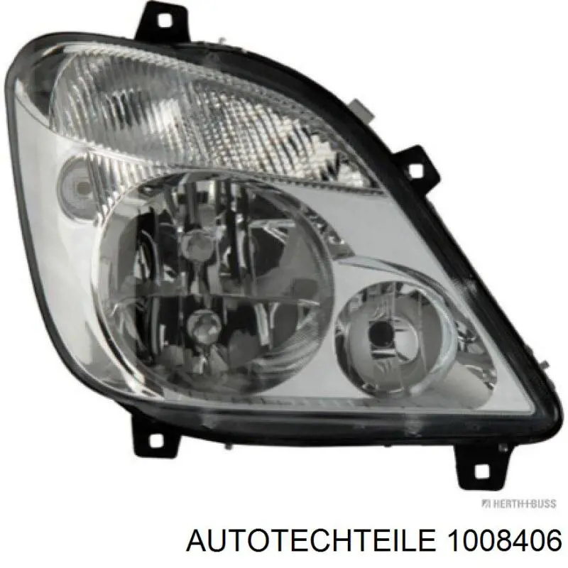 100 8406 Autotechteile reflektor lewy