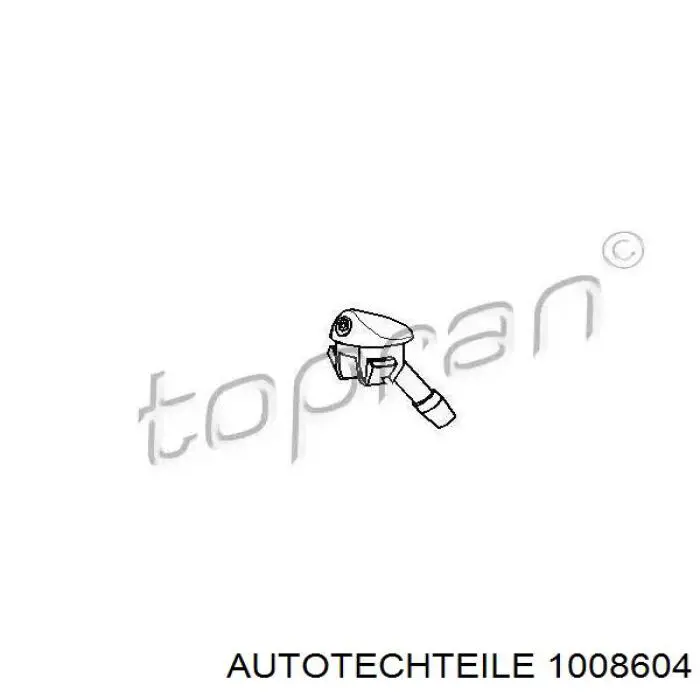 Do koszyka 1008604 Autotechteile Dysza spryskiwacza szyby przedniej