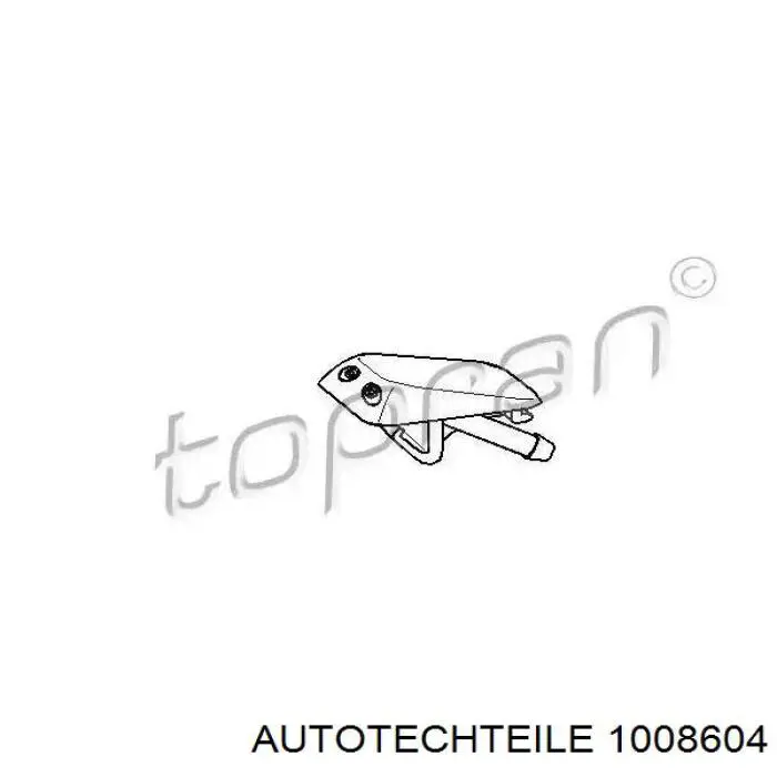Dysza spryskiwacza szyby przedniej 1008604 Autotechteile