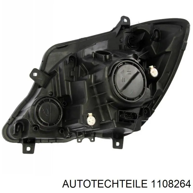 Reflektor prawy 1108264 Autotechteile