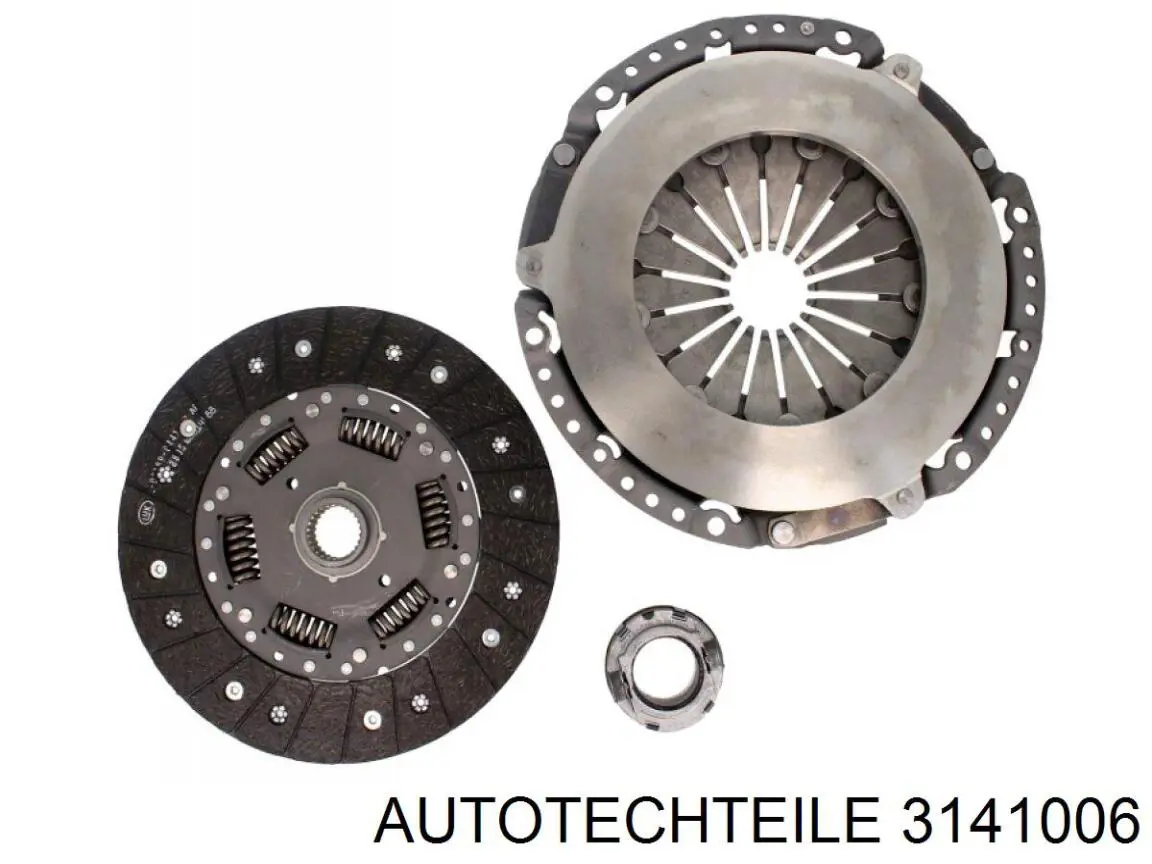 3141006 Autotechteile Docisk sprzęgła