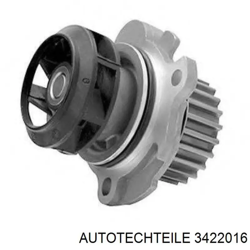 Pompa wspomagania hydraulicznego kierownicy Autotechteile 3422016
