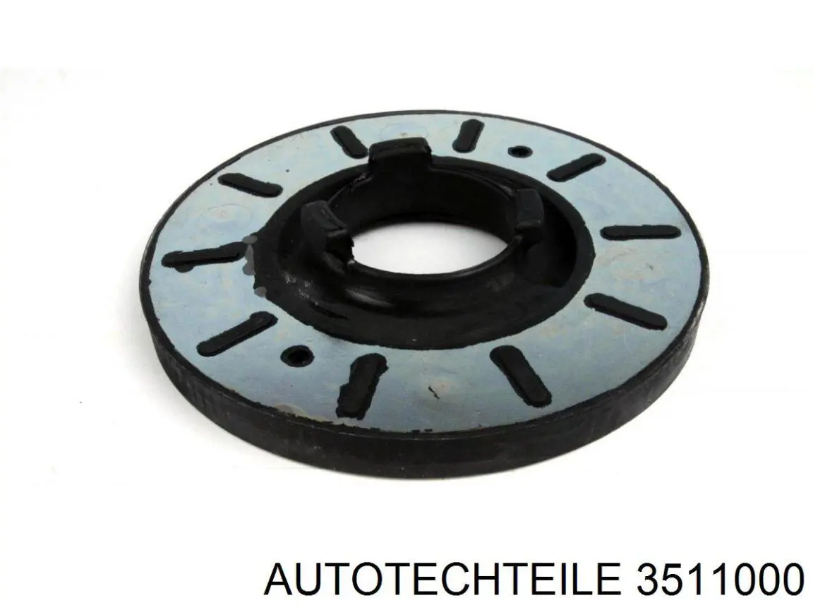 3511000 Autotechteile Pierścień gumowy sprężyny tylnej górny