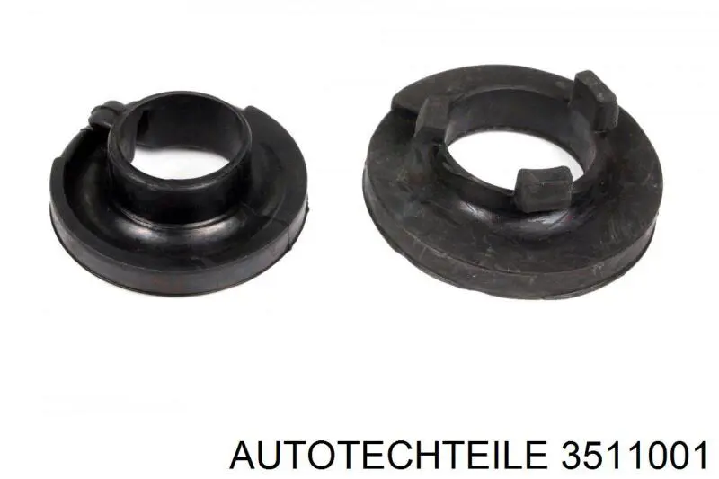 Podkładka (pierścień gumowy) sprężyny tylnej dolny Autotechteile 3511001 cena, od 8,57 USD