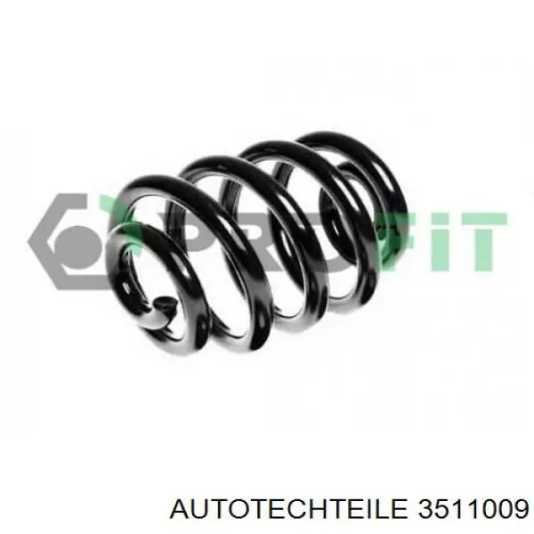 3511009 Autotechteile Sprężyna tylna
