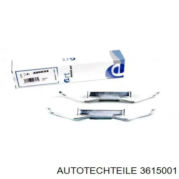 Sprężyna mocująca zacisku 3615001 Autotechteile
