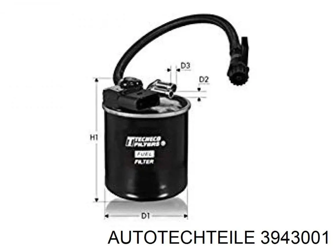 Do koszyka 3943001 Autotechteile Lampa oświetlenia tylnej tablicy rejestracyjnej
