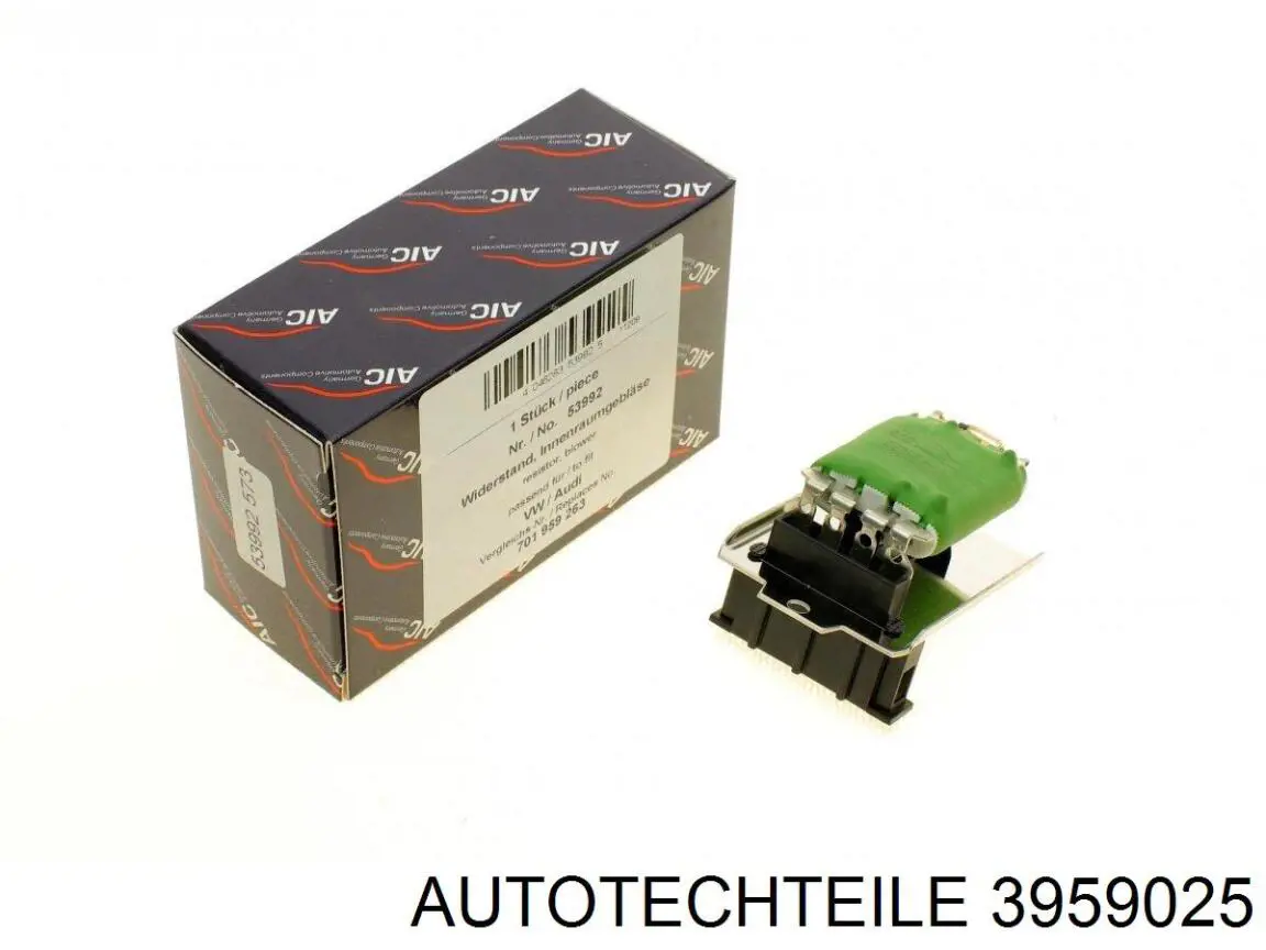 Do koszyka 3959025 Autotechteile Rezystor wentylatora nagrzewnicy (ogrzewacza kabiny)