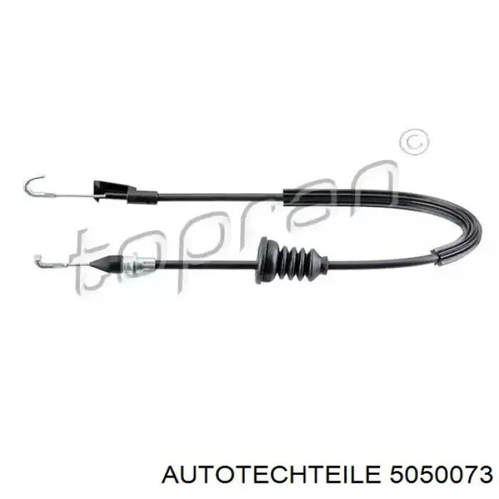 Zamek drzwi tylnych lewych skrzydłowych górny Autotechteile 5050073