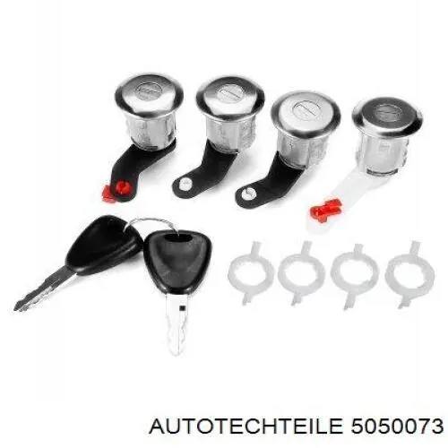 5050073 Autotechteile Zamek drzwi tylnych lewych skrzydłowych górny