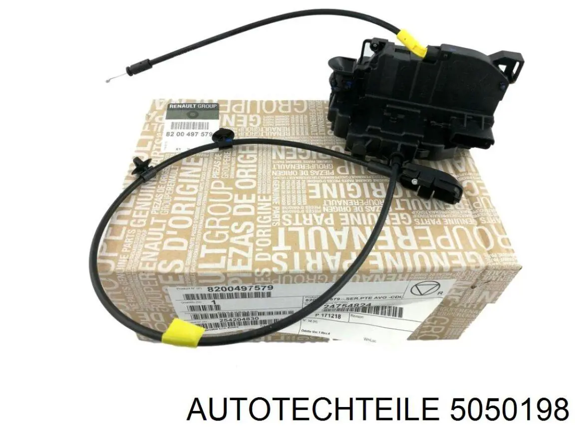 Silniczek zamka drzwi Autotechteile 5050198 cena, od 11,91 USD