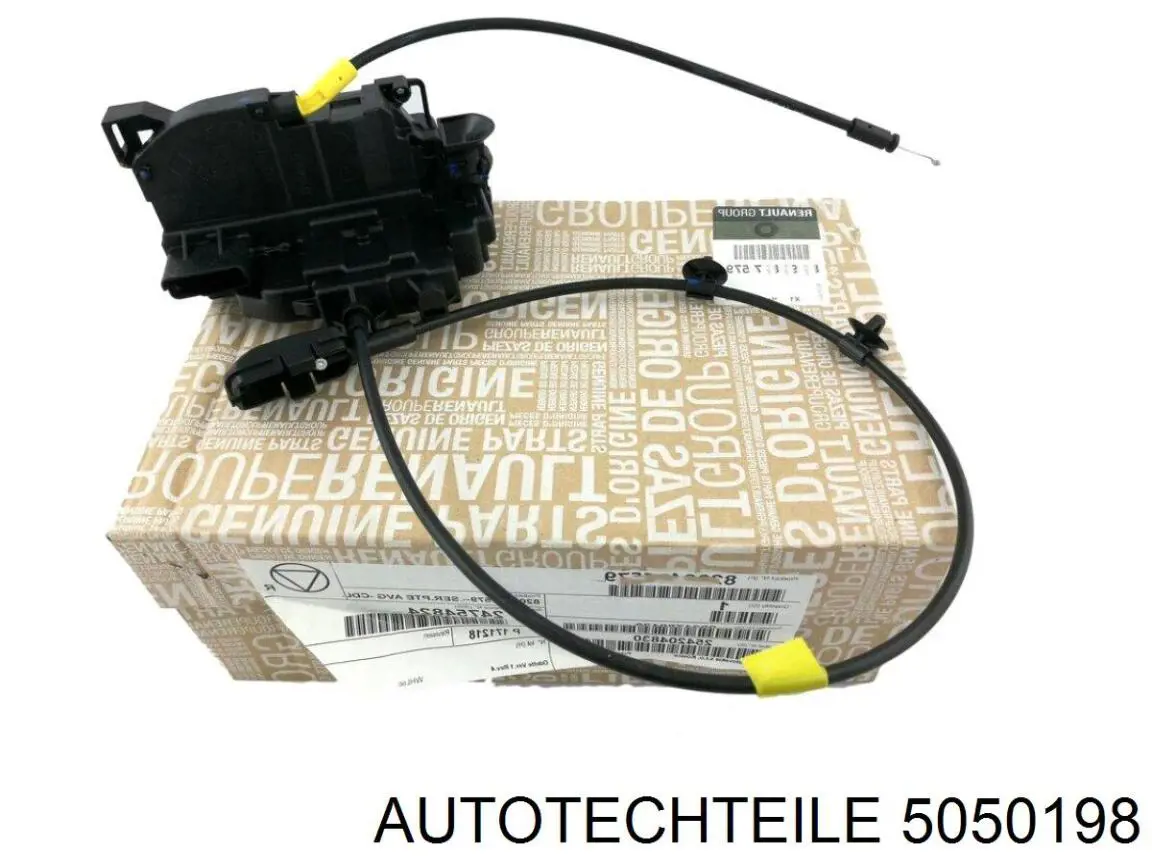 Do koszyka 5050198 Autotechteile Silniczek zamka drzwi