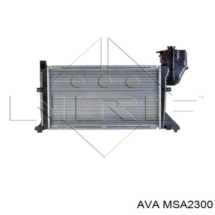 Do koszyka MSA2300 AVA Chłodnica silnika