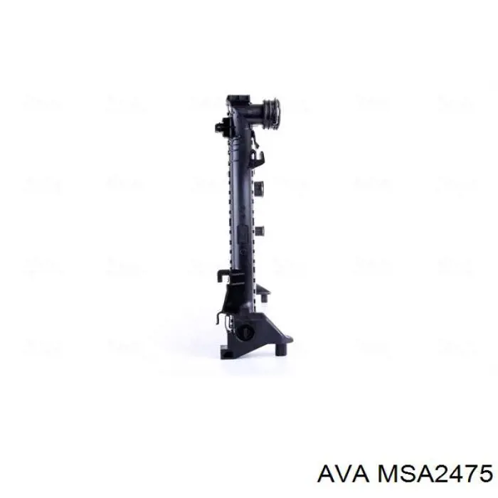 Chłodnica silnika AVA MSA2475 cena, od 167,17 USD