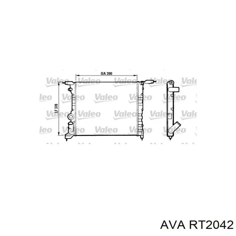 Do koszyka RT2042 AVA Chłodnica silnika
