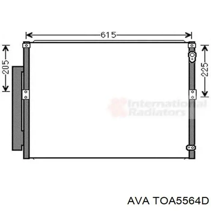 TOA5564D AVA chłodnica klimatyzacji