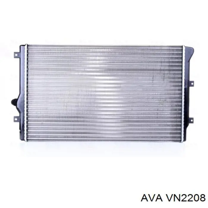 Chłodnica silnika AVA VN2208 cena, od 83,18 USD