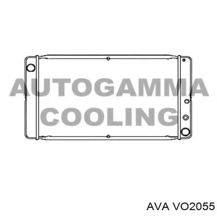  Chłodnica silnika Volvo 340/360 