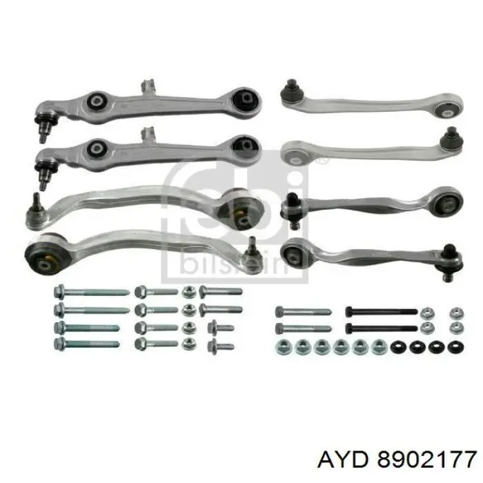 Zestaw wahaczy zawieszenia przedniego AYD 8902177 cena, od 225,52 USD