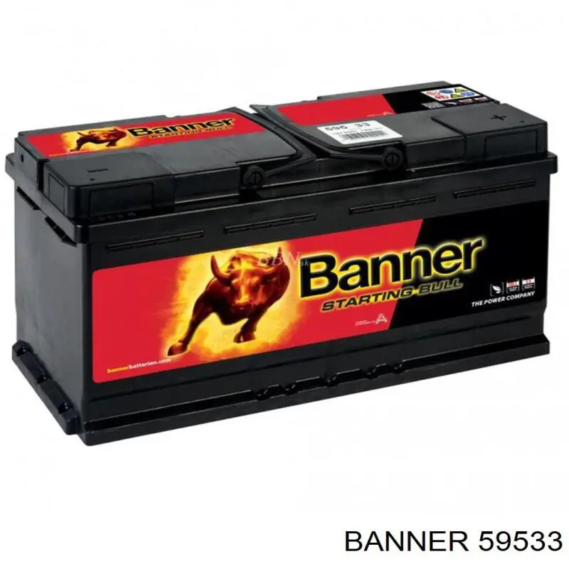 Bateria (akumulator) 59533 Banner