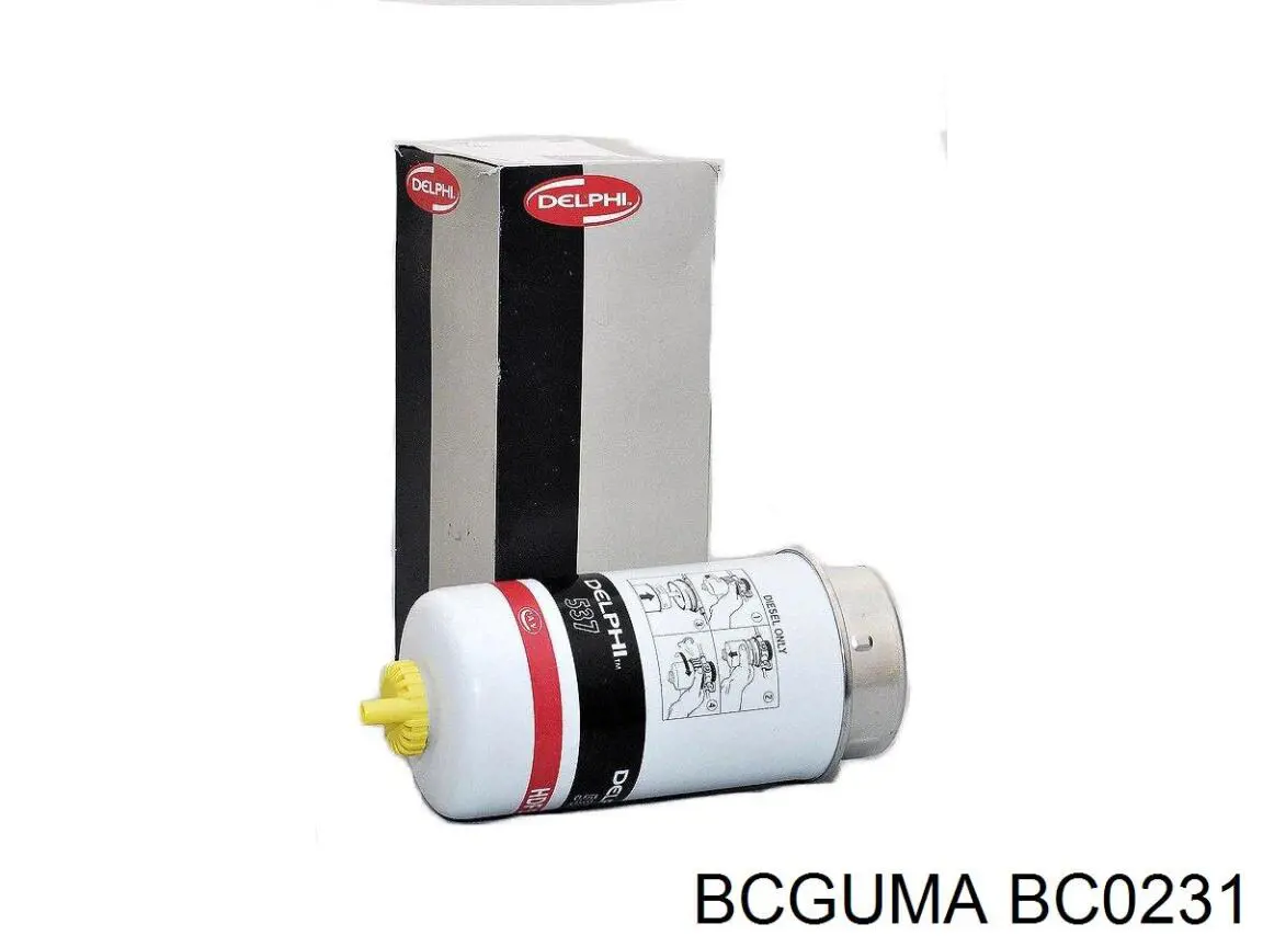 Podkładka (pierścień gumowy) sprężyny tylnej dolny Bcguma BC0231 cena, od 8,57 USD