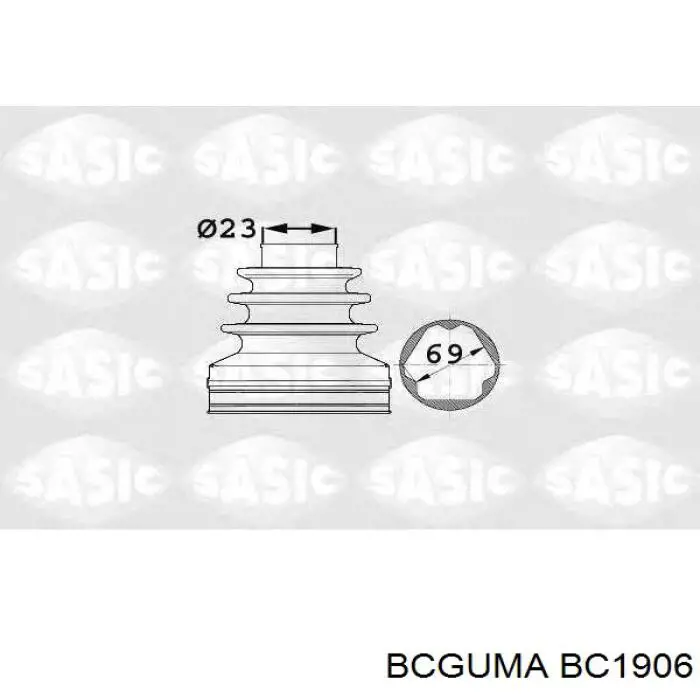 Silentblock wahacza tylnego dolnego Bcguma BC1906 cena, od 9,30 USD
