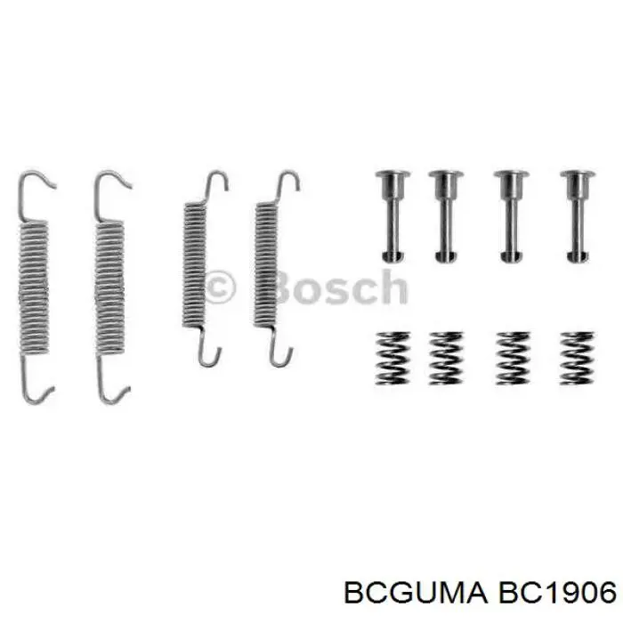 Do koszyka BC1906 Bcguma Silentblock wahacza tylnego dolnego