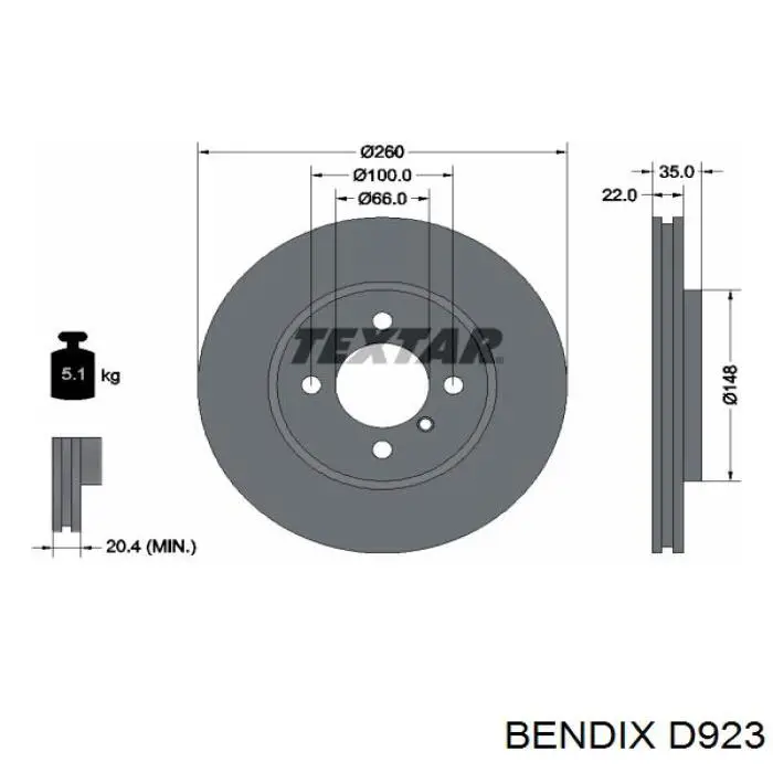 Klocki hamulcowe przednie tarczowe Jurid/Bendix D923 cena, od 25,78 USD