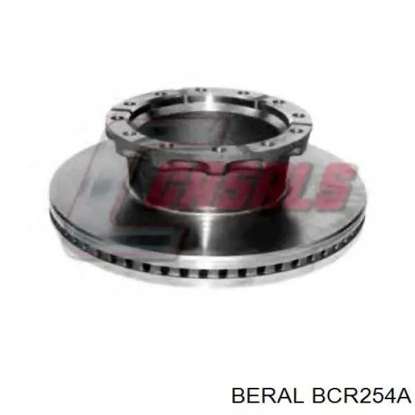 BCR254A Beral Tarcza hamulcowa przednia