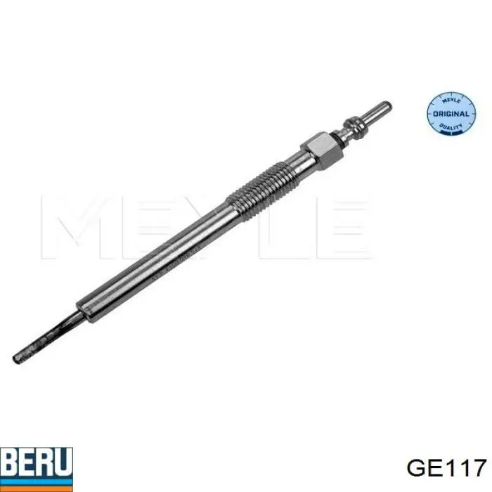 Świeca żarowa Beru GE117 cena, od 10,74 USD