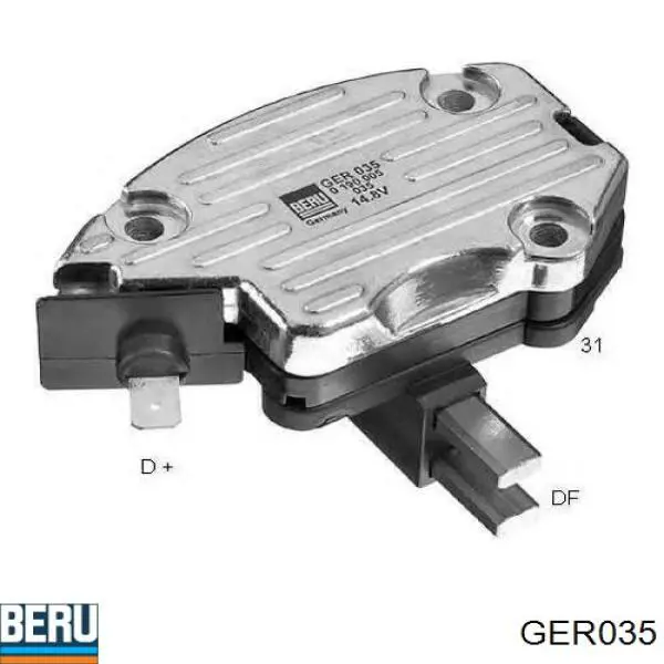 Regulator alternatora (przekaźnik ładowania) Beru GER035 cena, od 15,28 USD