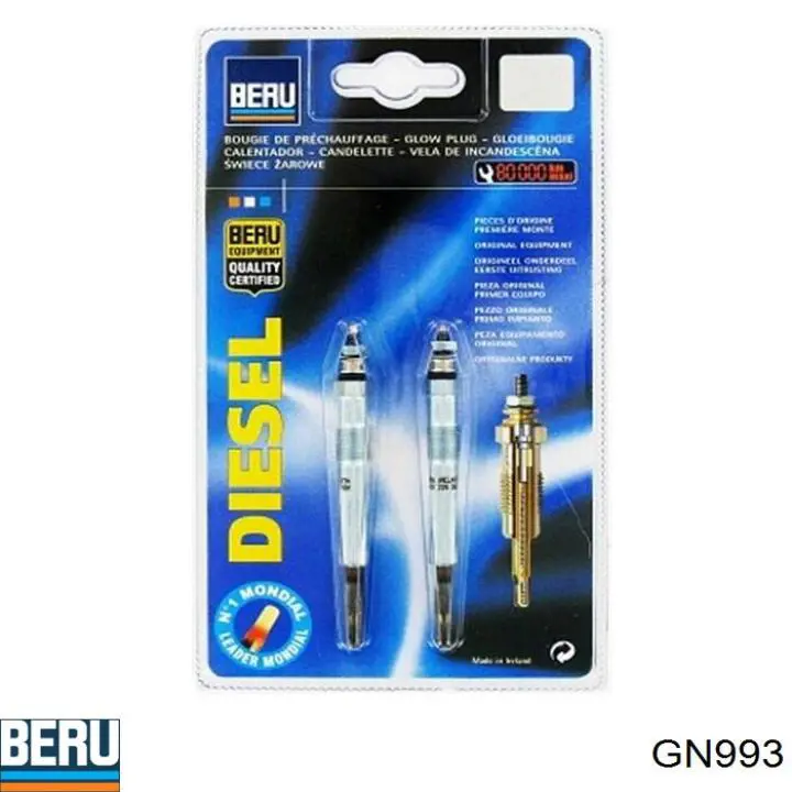 Świeca żarowa GN993 Beru