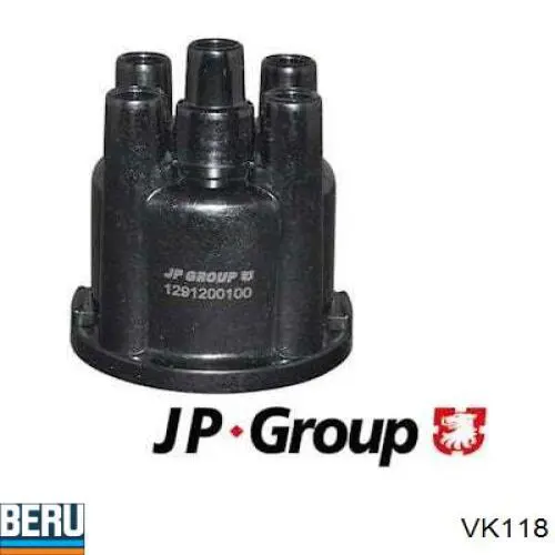 Kopułka rozdzielacza zapłonu VK118 Beru